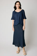 Linen Bias Skirt (3 Colors)