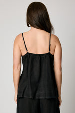 Linen Mesh Trim Tank (5 Colors)