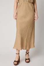 Linen Bias Skirt (3 Colors)