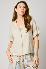 Short Sleeve Smock Jacket (4 Colors)