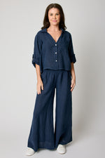 Elastic waist Linen Pant (8 Colors)