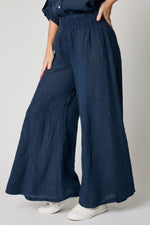 Elastic waist Linen Pant (8 Colors)