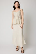 Linen Mesh Trim Tank (5 Colors)