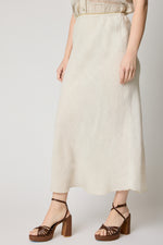 Linen Bias Skirt (3 Colors)
