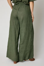 Raw Edge Pocket Linen Pant (6 Colors) - Jacqueline B Clothing