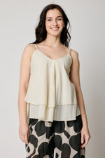 Double Layer Cotton Voile Tank (4 Colors) - Jacqueline B Clothing