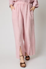 Slit Front Linen Pant (3 Colors)