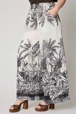 Linen Palm Leaf Pant (2 Colors)