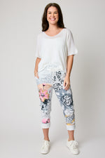 Graffiti Garden Italian Stretch Pant