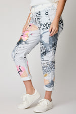 Graffiti Garden Italian Stretch Pant