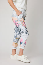 Graffiti Garden Italian Stretch Pant