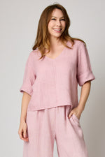 V-neck Crop Tee (6 Colors) - Jacqueline B Clothing