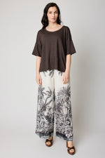 Boxy Linen Knit Tee (6 Colors)