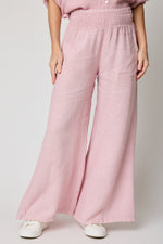 Elastic waist Linen Pant (8 Colors)