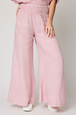 Elastic waist Linen Pant (8 Colors)