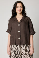 Short Sleeve Smock Jacket (4 Colors)