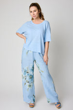 Boxy Linen Knit Tee (6 Colors)