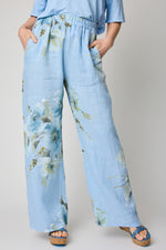 Bold Floral Linen Pant (3 Colors) - Jacqueline B Clothing