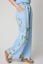 Bold Floral Linen Pant (3 Colors) - Jacqueline B Clothing