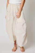 Bohemian Linen Drape Pant (2 Colors)