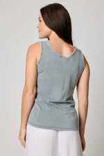Raw Edge Knit Tank (4 Colors)