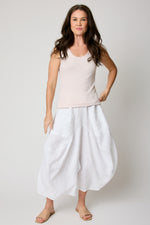 Bohemian Linen Drape Pant (2 Colors)
