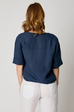 V-neck Crop Tee (6 Colors) - Jacqueline B Clothing