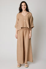 Elastic waist Linen Pant (8 Colors)