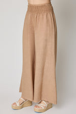 Elastic waist Linen Pant (8 Colors)