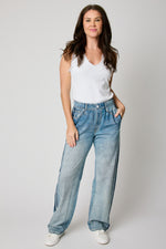 Denim Track Sweatpant