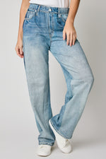 Denim Track Sweatpant