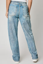 Denim Track Sweatpant