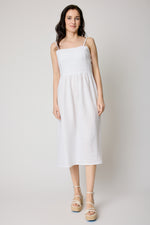 Linen Summer Midi Dress