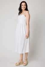 Linen Summer Midi Dress