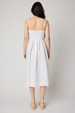 Linen Summer Midi Dress