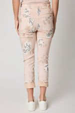 Spring Rosette Italian Stretch Pant (2 Colors)