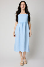 Linen Summer Midi Dress