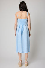 Linen Summer Midi Dress