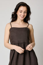 Linen Summer Midi Dress