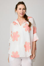 Daisy Cotton Voile Top (2 Colors) - Jacqueline B Clothing
