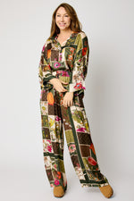 Vintage Botanical Top - Jacqueline B Clothing