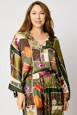 Vintage Botanical Top - Jacqueline B Clothing