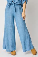 Elastic waist Linen Pant (12 Colors)