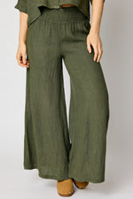 Elastic waist Linen Pant (12 Colors)