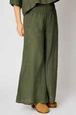 Elastic waist Linen Pant (12 Colors)