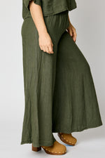 Elastic waist Linen Pant (12 Colors)
