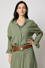 Cotton Voile Blouse ( 6 Fall Collection Colors)