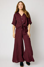 Elastic waist Linen Pant (12 Colors)