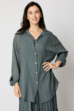 Cotton Voile Blouse ( 6 Fall Collection Colors)