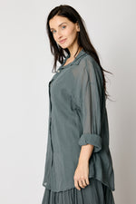 Cotton Voile Blouse ( 6 Fall Collection Colors)